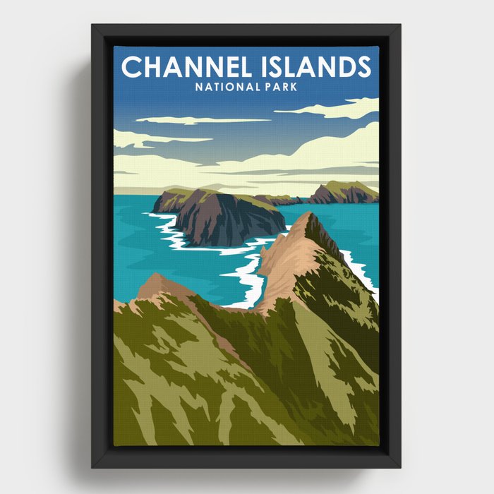 Channel-Islands-National-Park-Travel-Poster-Canvas-Print-Wall-Art-Decor-1 Channel Islands National Park Travel Poster Canvas Print Wall Art Decor 1