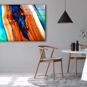 Epoxy Wall Hangings Abstract Wall Art Art Epoxy Decor Glass Print 2 1