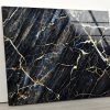 Fractal Wall Art Marble Wall Art Abstract Wall Art Glass Print