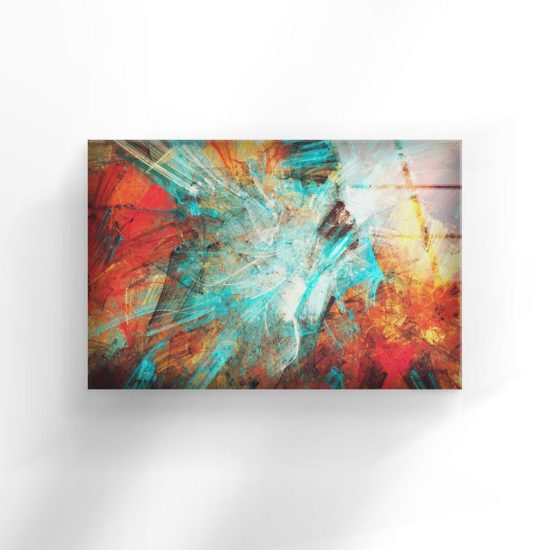 Glass Print Wall Art For Big Wall Office Decor Tempered Glass Printing Wall Art Alcohol Ink Colorful Abstract Marble Wall Art 2