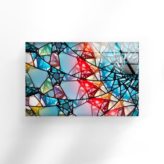 Glass Print Wall Arts For Big Walls Office Decor Tempered Glass Printing Wall Art Mosaic Wall Art Stained Glass Wall Art 2
