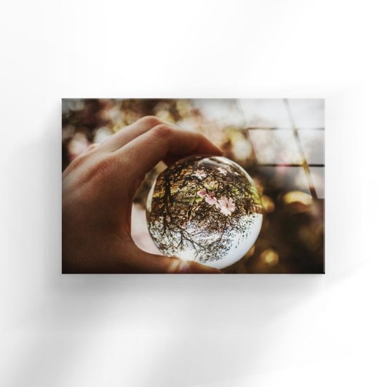 Glass Print Wall Arts For Big Walls Office Decor Tempered Glass Printing Wall Art Wall Hanging Glass Sphere Wall Art 1