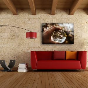 Glass Print Wall Arts For Big Walls Office Decor Tempered Glass Printing Wall Art Wall Hanging Glass Sphere Wall Art 2