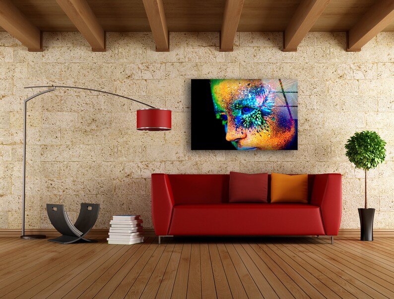 Glass-Print-Wall-Arts-For-Big-Walls-Office-Decor-Tempered-Glass-Printing-Wall-Art-Wall-Hanging-Neon-Woman-Face-Art-2 Glass Print Wall Arts For Big Walls Office Decor Tempered Glass Printing Wall Art Wall Hanging Neon Woman Face Art 2