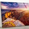 Glass Wall Art Glass Wall Decor Mountain Wall Art Tempered Glass Printing Wall Art Grand Canyon Cape Wall Art
