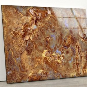 Granite Wall Art Gold Marble Wall Art Abstract Wall Art Onyx Art Glass Print