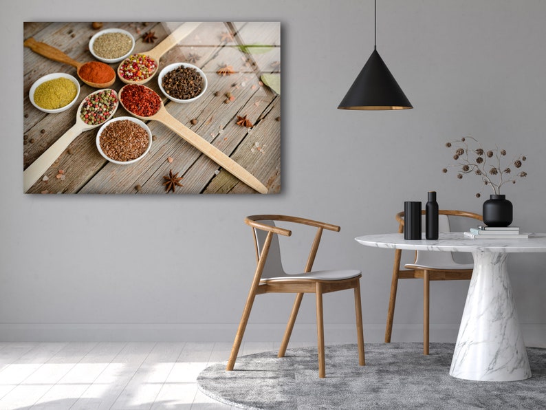 Kitchen-Wall-Art-Spoon-Spices-Wall-Art-Kitchen-Wall-Decor-Food-Glass-Wall-Art-Valentines-2 Kitchen Wall Art Spoon Spices Wall Art Kitchen Wall Decor Food Glass Wall Art Valentines 2 1