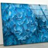 Luxurious Glamorous Abstract Fluid Style Glass Wall Art Glass Wall Decor Wall Hanging Colorful Flower Wall Art
