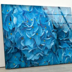 Luxurious Glamorous Abstract Fluid Style Glass Wall Art Glass Wall Decor Wall Hanging Colorful Flower Wall Art