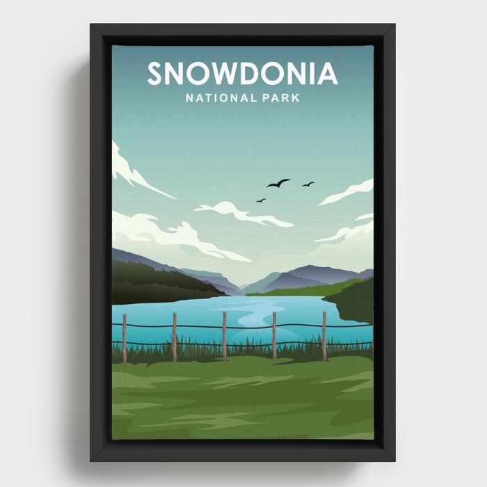 Snowdonia-Wales-England-National-Park-Poster-Canvas-Print-Wall-Art-Decor-1 Snowdonia Wales England National Park Poster Canvas Print Wall Art Decor 1