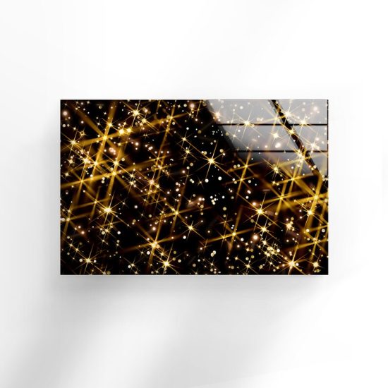 Star Wall Art Galaxy Space Wall Art Stars System Glass Print 2