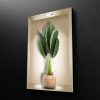 Tempered Glass Niche 3D Wall Decor Glass Printing Wall Hangings Wall Decals 3D