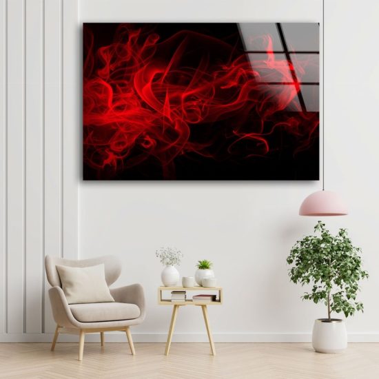 Tempered Glass Printing Wall Decor Abstract Alcohol Ink Wall Art Colorful Smoke Glass Printing Art Abstract Wall Art 2 1