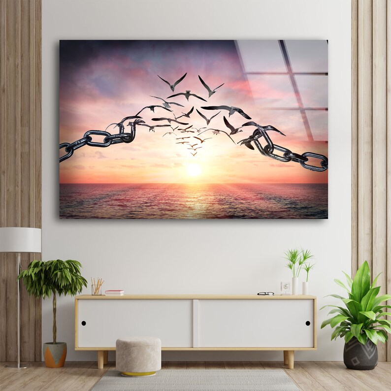 Tempered-Glass-Printing-Wall-Decor-Ation-For-Living-Room-Sunset-Bird-Wall-Art-Sunset-Sea-View-Wall-Art-1 Tempered Glass Printing Wall Decor Ation For Living Room Sunset Bird Wall Art Sunset Sea View Wall Art 1