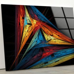 Tempered Glass Wall Art Glass Wall Decor Ation Modern Alcohol Ink Marble Wall Art Abstract Wall Art