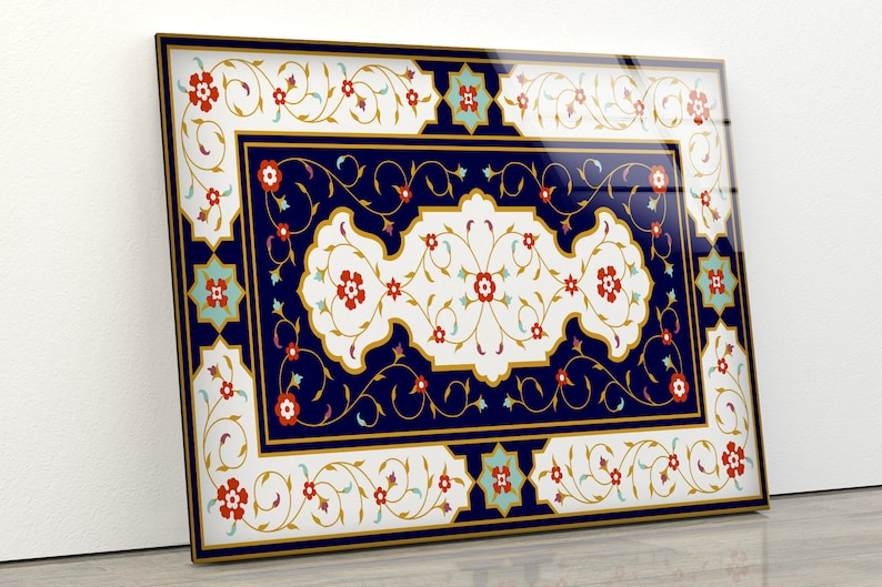 Tempered Glass Wall Art Valentines Rug Design Wall Art Wall Glass Printing Ottoman Wall Hangings Stained Wall Art