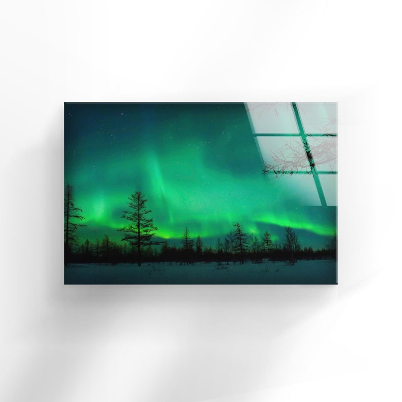 Tempered-Glass-Wall-Decor-Glass-Printing-Wall-Art-Aurora-Aurora-Borealis-Polar-Lights-1 Tempered Glass Wall Decor Glass Printing Wall Art Aurora Aurora Borealis Polar Lights 1