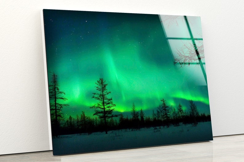 Tempered-Glass-Wall-Decor-Glass-Printing-Wall-Art-Aurora-Aurora-Borealis-Polar-Lights Tempered Glass Wall Decor Glass Printing Wall Art Aurora Aurora Borealis Polar Lights