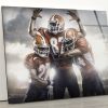 Tempered Glass Wall Decor Glass Printing Wall Hangings Abstract American Football