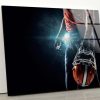Tempered Glass Wall Decor Glass Printing Wall Hangings Abstract American Football