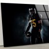 Tempered Glass Wall Decor Glass Printing Wall Hangings Abstract American Football