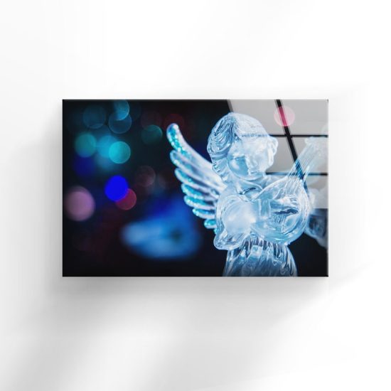 Tempered Glass Wall Decor Glass Printing Wall Hangings Abstract Angel 1 4