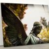 Tempered Glass Wall Decor Glass Printing Wall Hangings Abstract Angel