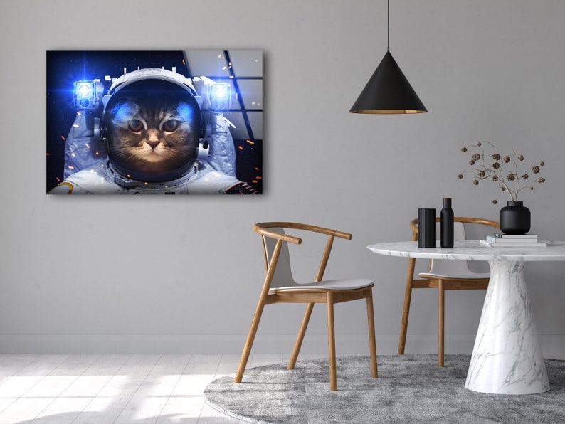 Tempered-Glass-Wall-Decor-Glass-Printing-Wall-Hangings-Abstract-Astronaut-Cat-2 Tempered Glass Wall Decor Glass Printing Wall Hangings Abstract Astronaut Cat 2