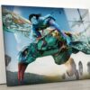 Tempered Glass Wall Decor Glass Printing Wall Hangings Abstract Avatar
