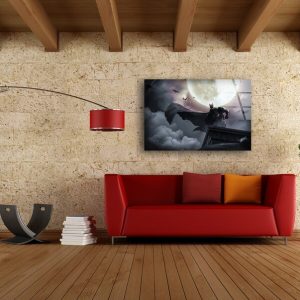 Tempered Glass Wall Decor Glass Printing Wall Hangings Abstract Batman 2