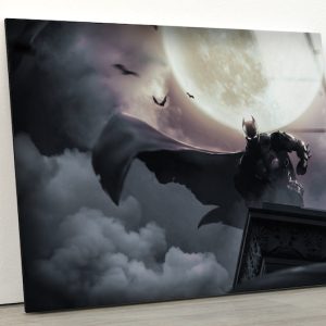 Tempered Glass Wall Decor Glass Printing Wall Hangings Abstract Batman