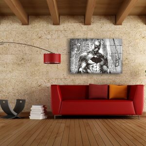 Tempered Glass Wall Decor Glass Printing Wall Hangings Abstract Batman Wall Art 2