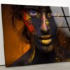 Tempered Glass Wall Decor Glass Printing Wall Hangings Abstract Body Art