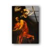 Tempered Glass Wall Decor Glass Printing Wall Hangings Abstract Caravaggio