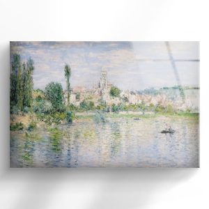 Tempered Glass Wall Decor Glass Printing Wall Hangings Abstract Claude Monet 1 5