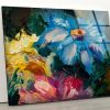 Tempered Glass Wall Decor Glass Printing Wall Hangings Abstract Claude Monet