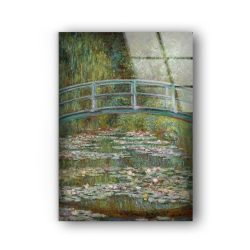 Tempered Glass Wall Decor Glass Printing Wall Hangings Abstract Claude Monet