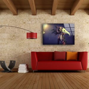 Tempered Glass Wall Decor Glass Printing Wall Hangings Abstract Cool Woman Wall Art 2 Tempered Glass Wall Decor Glass Printing Wall Hangings Abstract Cool Woman Wall Art 2