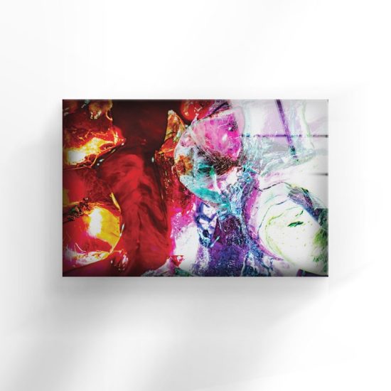 Tempered Glass Wall Decor Glass Printing Wall Hangings Abstract Fractal Fractal Art 1 13