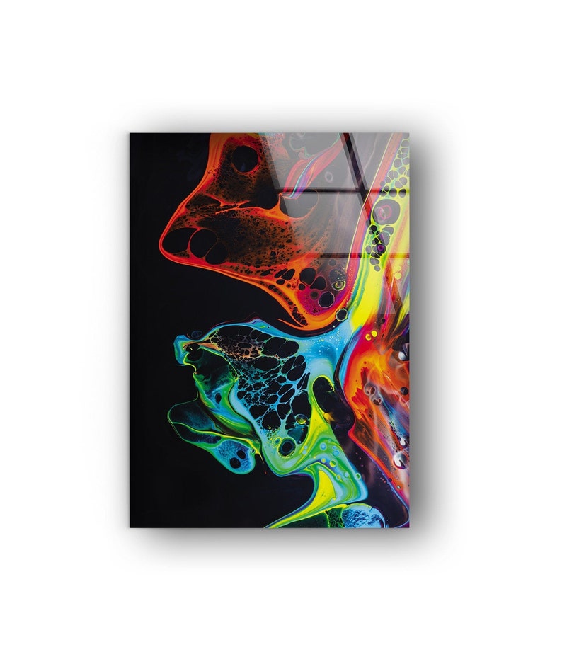 Tempered-Glass-Wall-Decor-Glass-Printing-Wall-Hangings-Abstract-Fractal-Fractal-Art Tempered Glass Wall Decor Glass Printing Wall Hangings Abstract Fractal Fractal Art