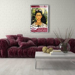 Tempered Glass Wall Decor Glass Printing Wall Hangings Abstract Frida Kahlo 1 1
