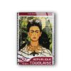 Tempered Glass Wall Decor Glass Printing Wall Hangings Abstract Frida Kahlo