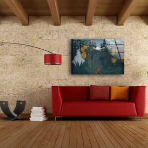 Tempered Glass Wall Decor Glass Printing Wall Hangings Abstract Henri Rousseau 2 1