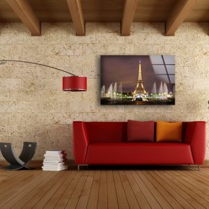 Tempered Glass Wall Decor Glass Printing Wall Hangings Abstract Paris Eiffel 2