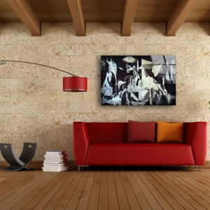 Tempered Glass Wall Decor Glass Printing Wall Hangings Abstract Picasso 2 4
