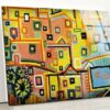 Tempered Glass Wall Decor Glass Printing Wall Hangings Abstract Picasso
