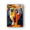 Tempered Glass Wall Decor Glass Printing Wall Hangings Abstract Picasso