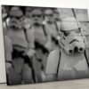 Tempered Glass Wall Decor Glass Printing Wall Hangings Abstract Stormtrooper