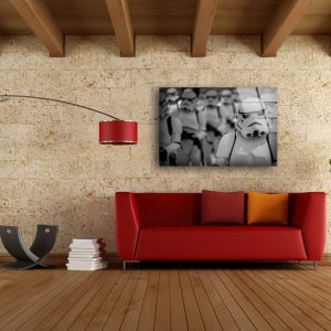 Tempered Glass Wall Decor Glass Printing Wall Hangings Abstract Stormtrooper 2