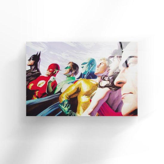 Tempered Glass Wall Decor Glass Printing Wall Hangings Abstract Super Heroes 1 1